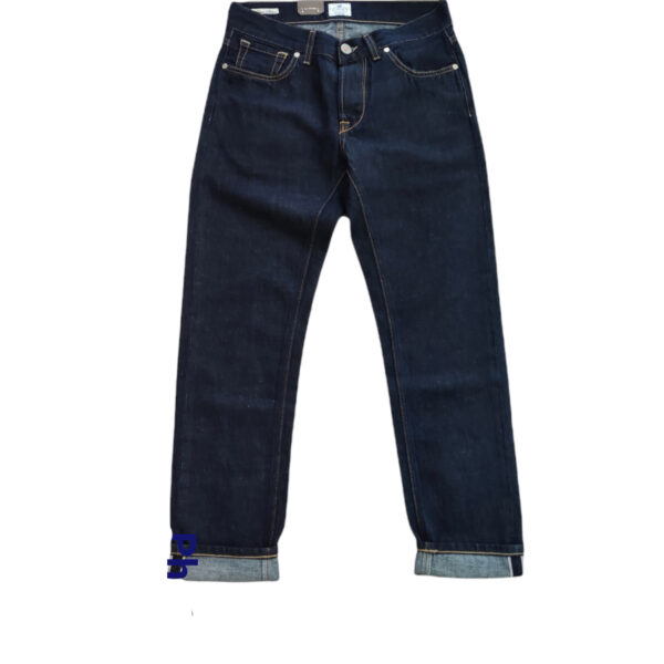 Tela Genova denim COS013 1118 COSMY 2F cotone lino blue
