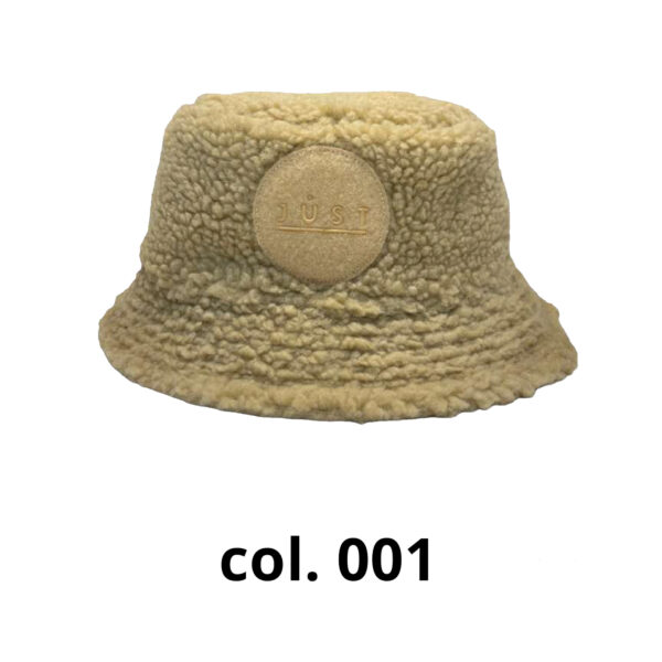 JUST HAT BUCKET HAT TEDDY COL. 001 ECRU