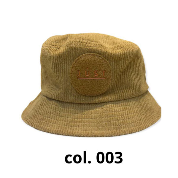 JUST HAT BUCKET HAT CORDUROY COL. 003 BEIGE