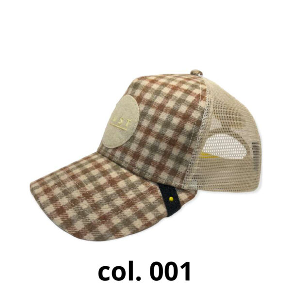 JUST HAT TRUCKER MACRO TARTAN COL. 001