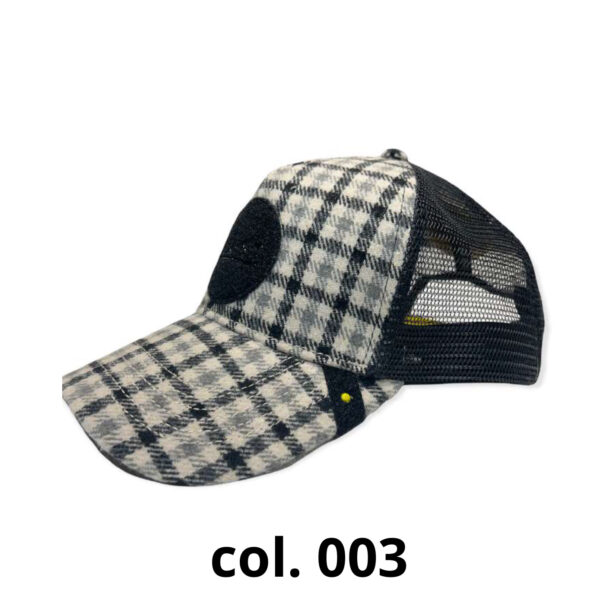 JUST HAT TRUCKER MACRO TARTAN COL. 003