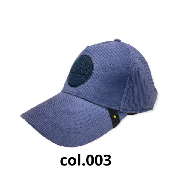 JUST HAT BASEBALL VELLUTO COL. 003 AZZURRO