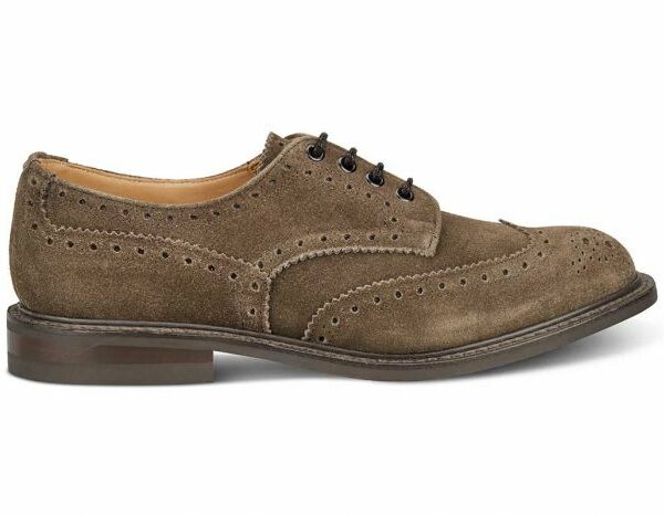 Tricker’s modello BOURTON francesina camoscio