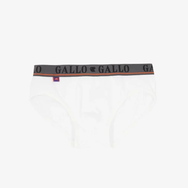 Gallo slip cotone bianco