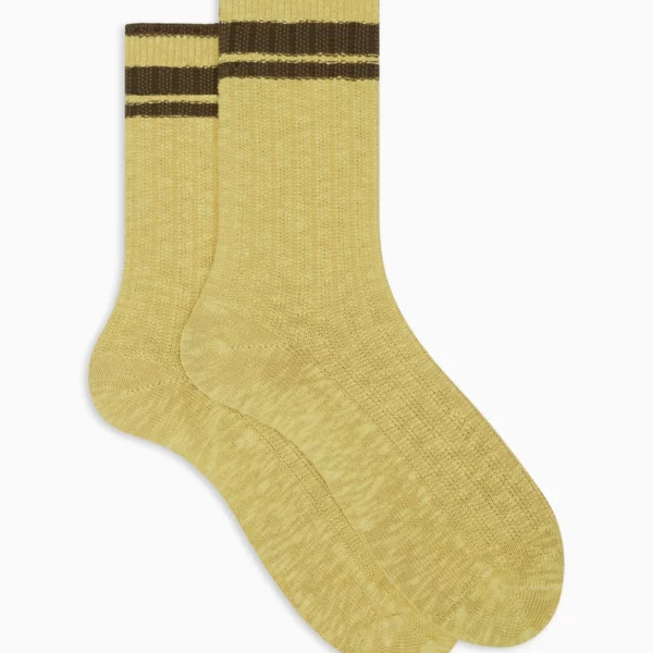 Gallo calze cotone color mais