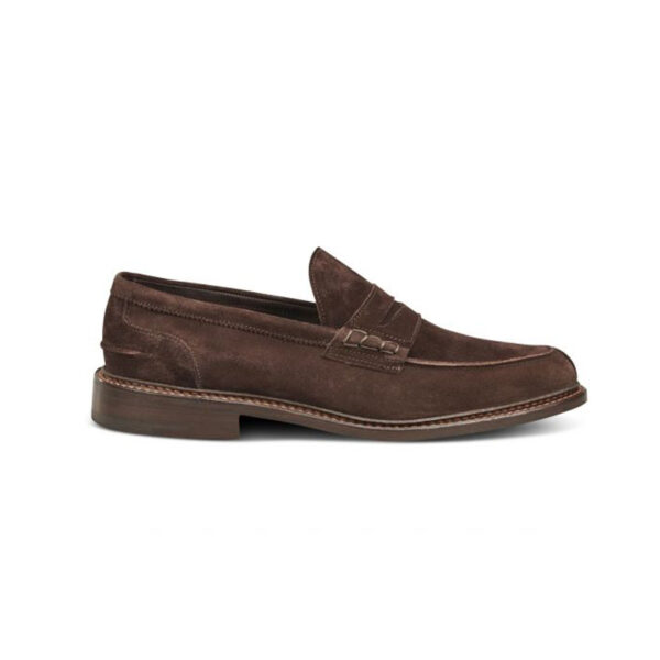 Tricker’s mocassino camoscio castorino colore marrone