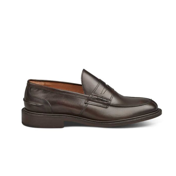 Tricker’s mocassino in pelle marroni modello James