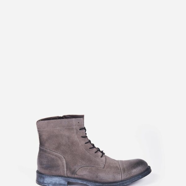 QB24 Stivaletti in vera pelle vintage