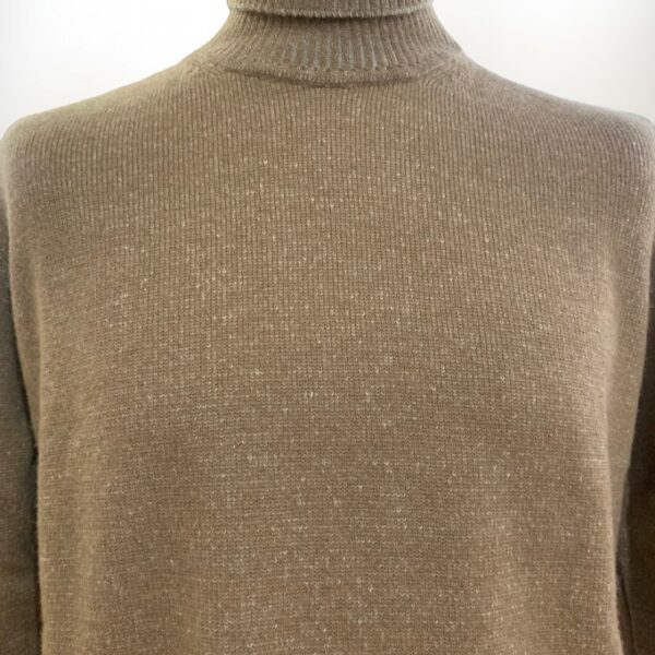 Jurta Maglia dolcevita MA3-02 Cammello naturale