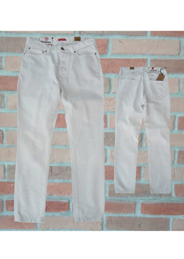 Geremia Denim Denver bull white
