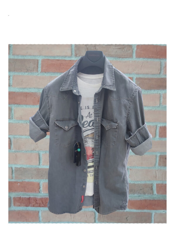 Geremia camicia denim TEXAS CARBON 07