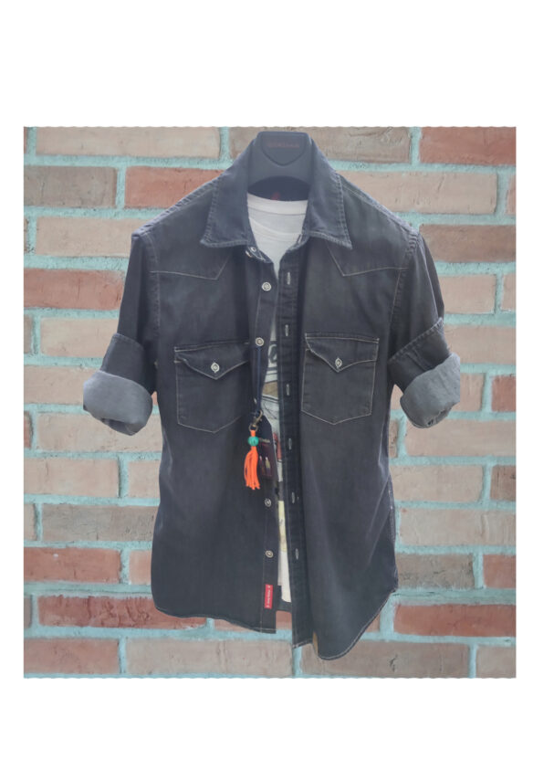 Geremia camicia denim TEXAS CARBON 05