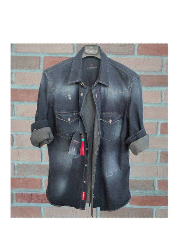 Geremia camicia denim TEXAS DNM 04