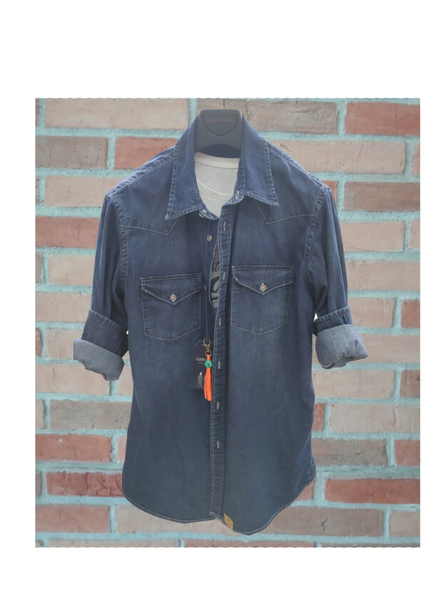 Geremia camicia denim TEXAS DNM 05