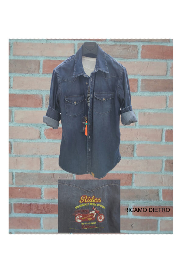 Geremia camicia denim TEXAS R3 DNM 05