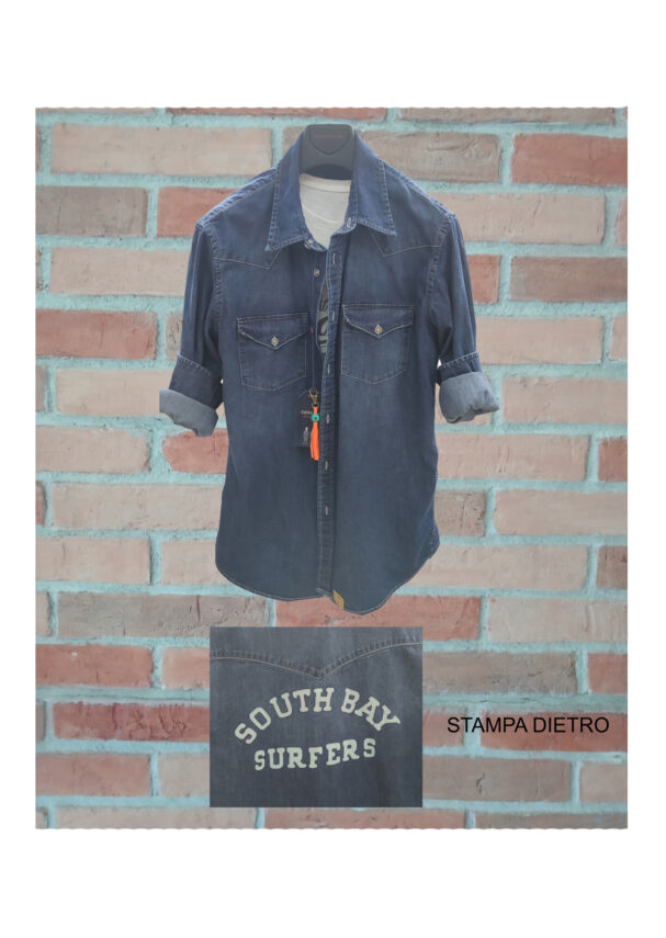 Geremia camicia denim TEXAS ST2 DNM 05