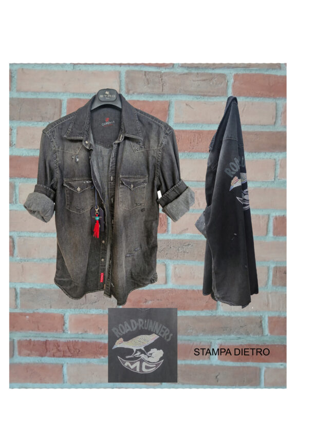 Geremia camicia denim TEXAS ST4 CARBON 04