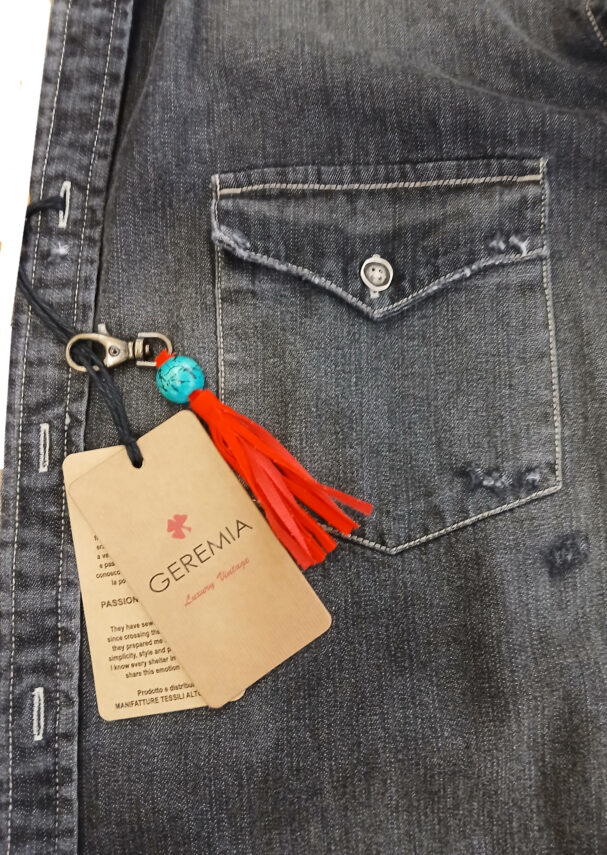 Geremia camicia denim TEXAS ST4 CARBON 04 - immagine 4